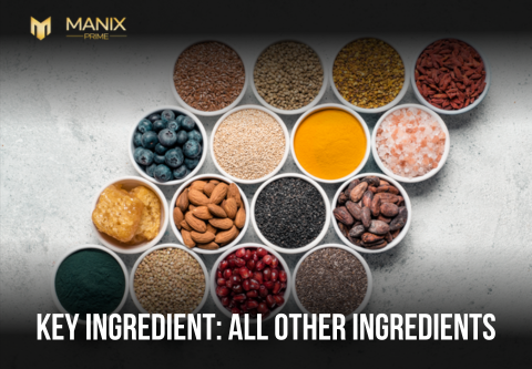 The Complete Power Behind Manix Prime™: The 14 Ingredients That Redefine Male Performance